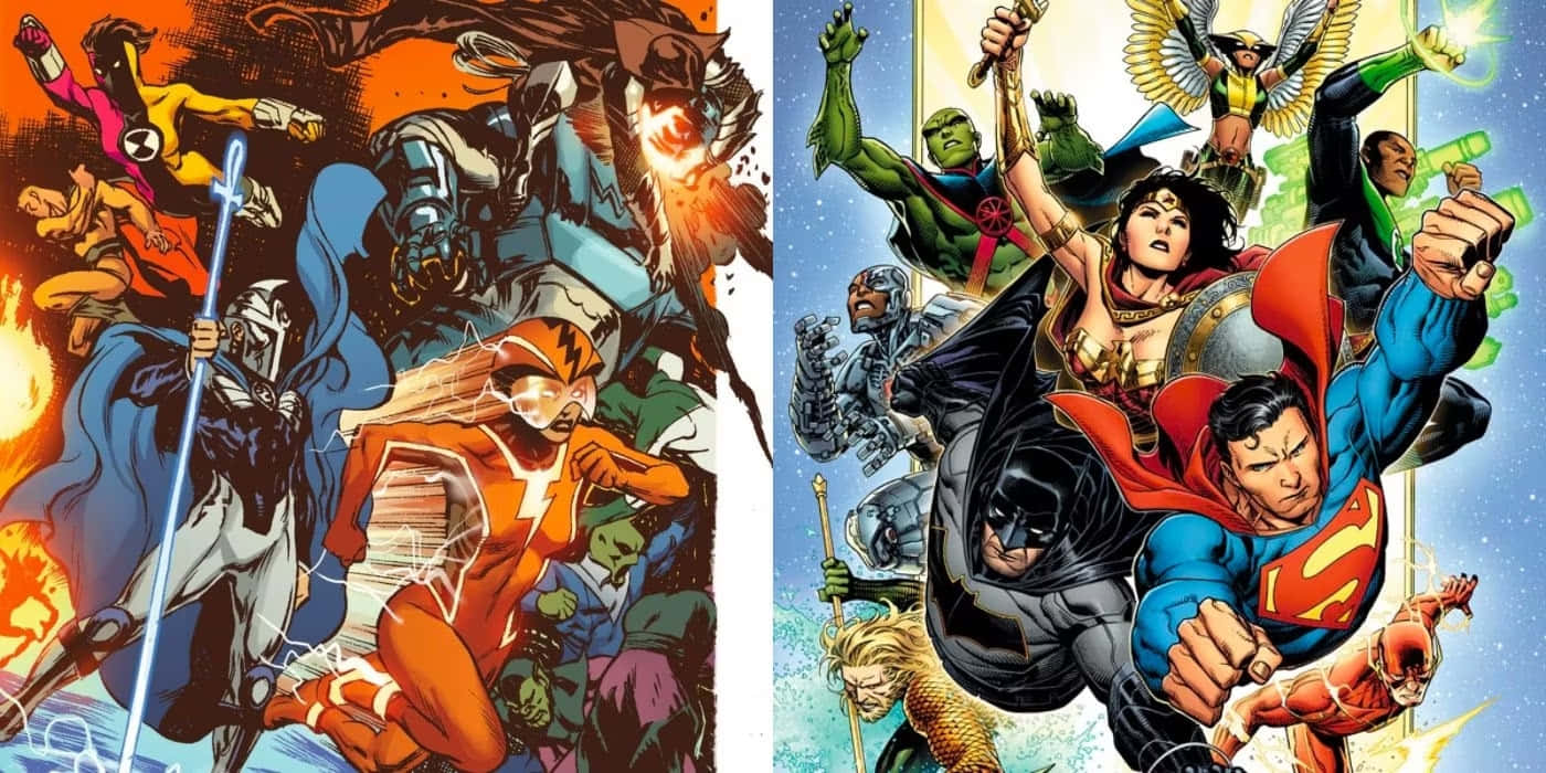 Marvel Vs Capcom, comic book panel, superhero teams, HD Desktop Wallpaper