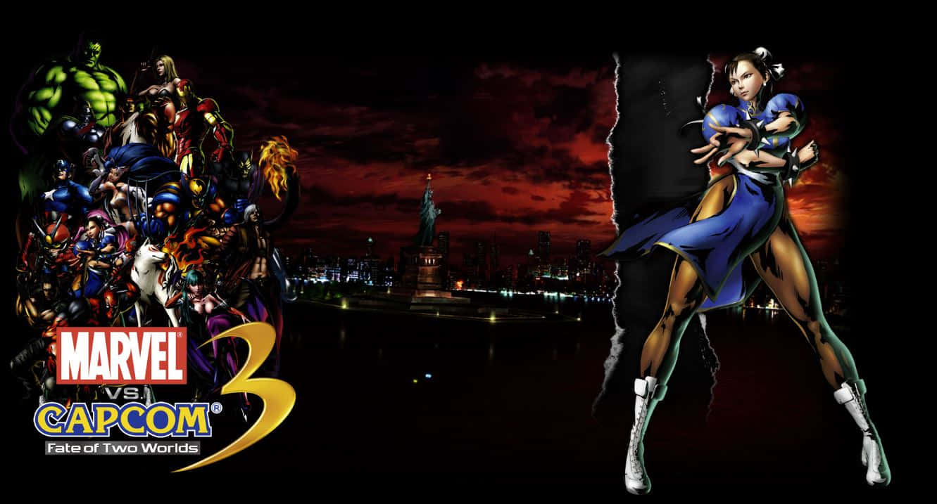 Marvel Vs Capcom, Marvel characters, Capcom characters, HD Desktop Wallpaper