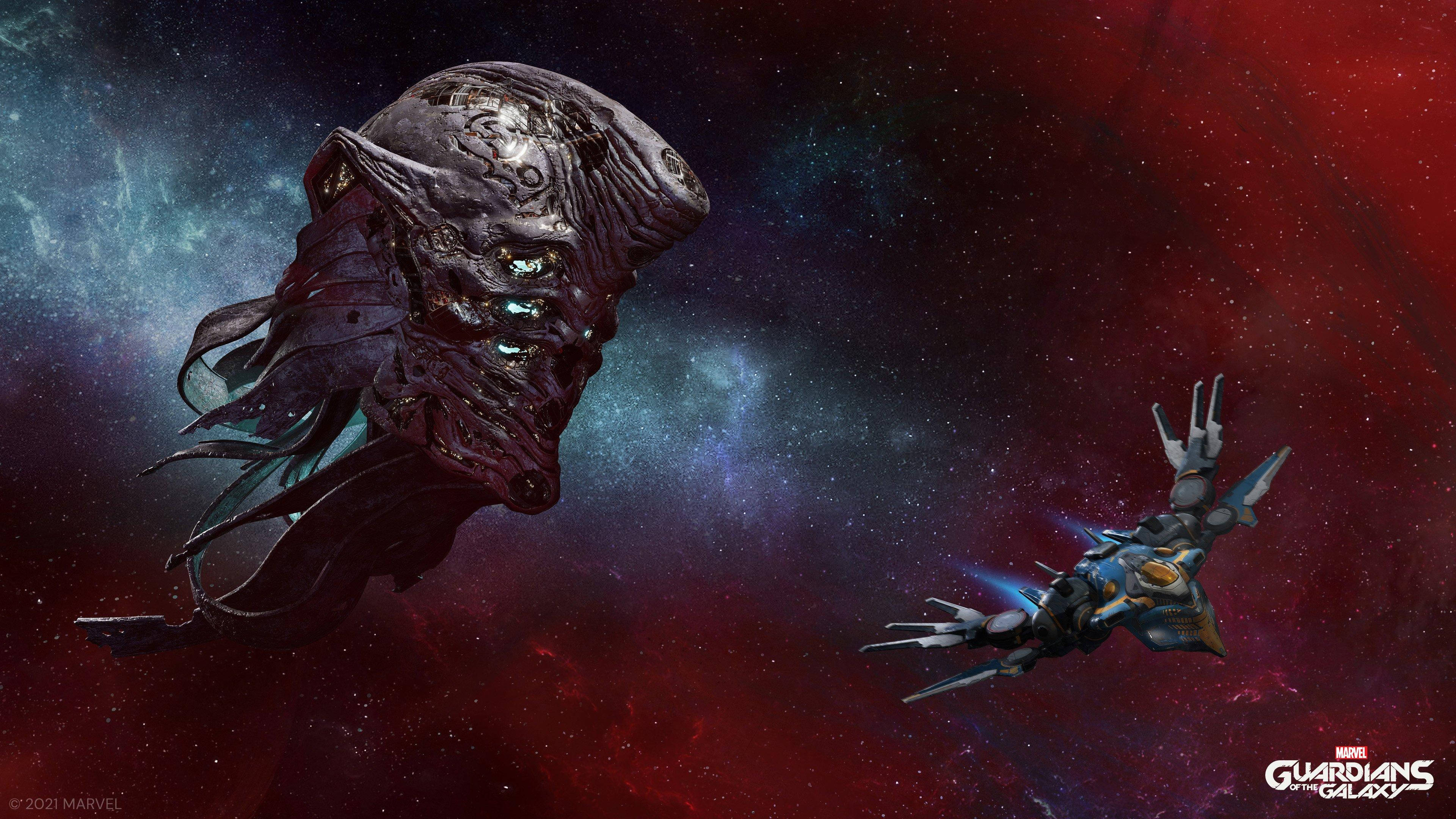 Marvel, Xbox, alien ship, 4K Desktop Wallpaper