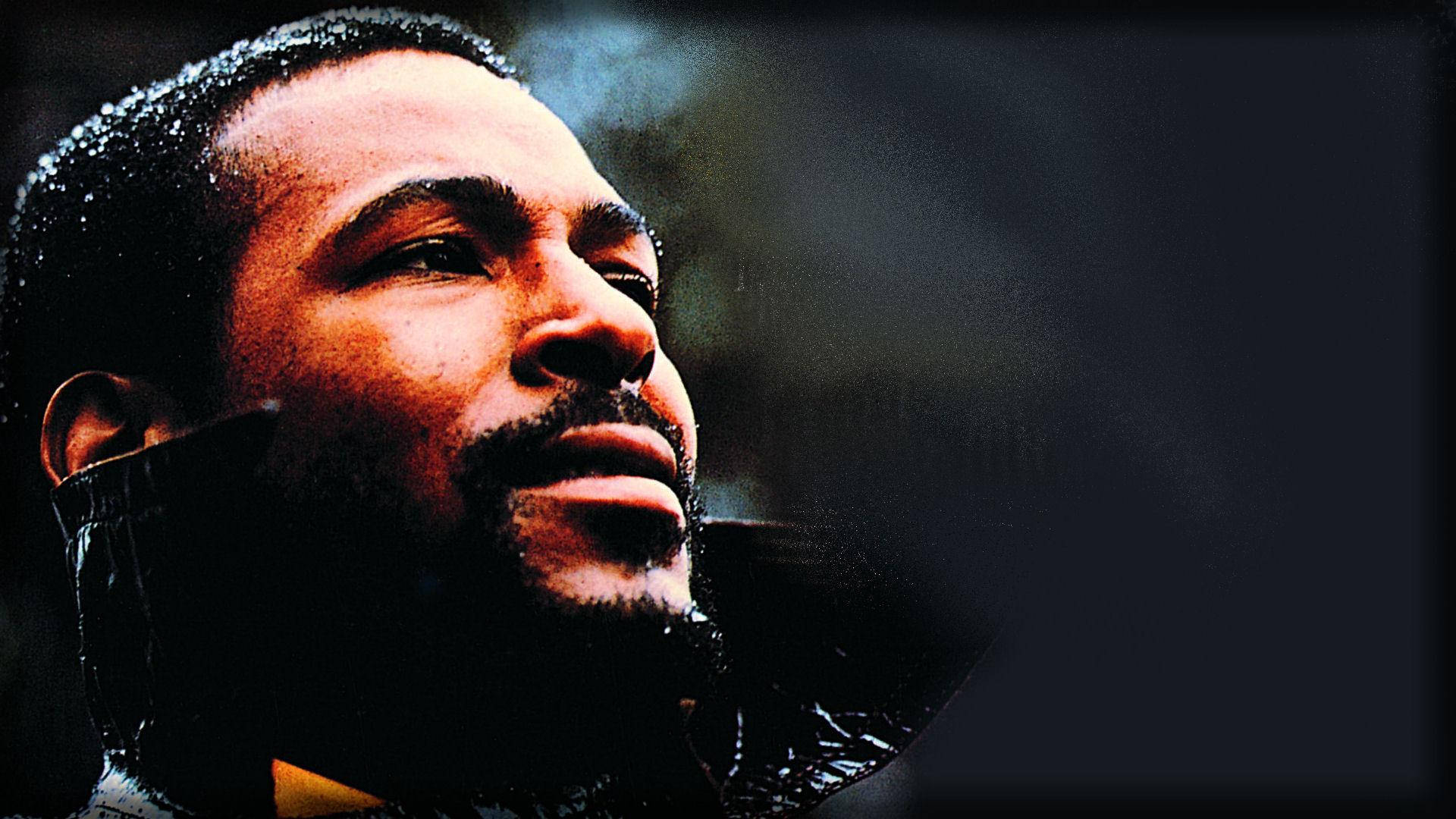 Marvin Gaye, wet hair, beard, Full HD Desktop Wallpaper