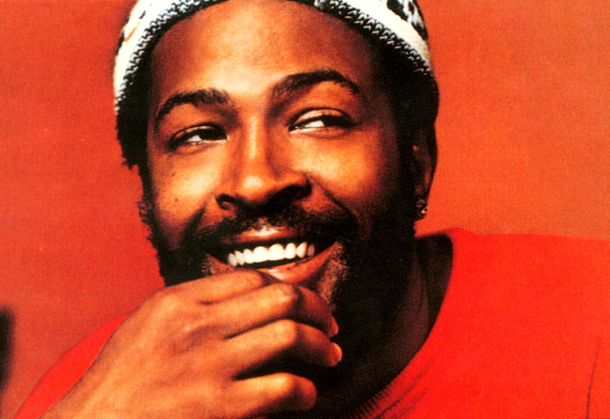 Marvin Gaye, beard, beanie, Full HD Desktop Wallpaper