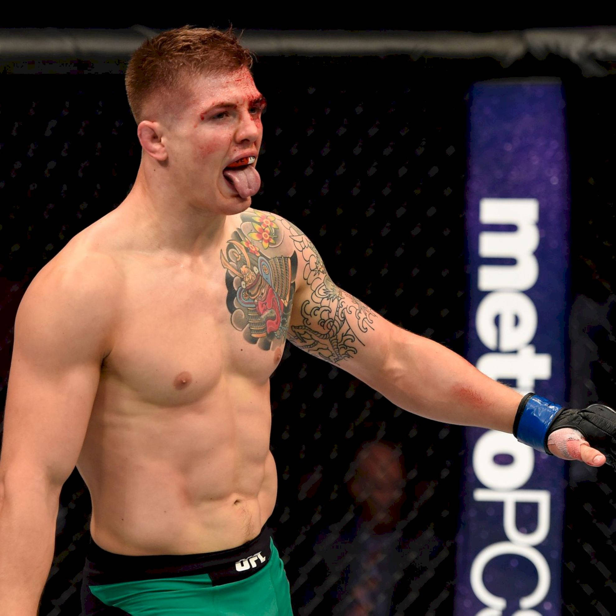 Marvin Vettori, MMA fighter, tattoos, Full HD Desktop Wallpaper