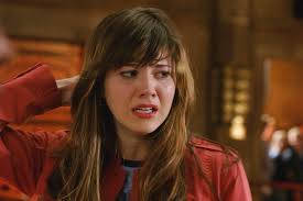 Mary Elizabeth Winstead, brown hair, red jacket, SD Desktop Wallpaper