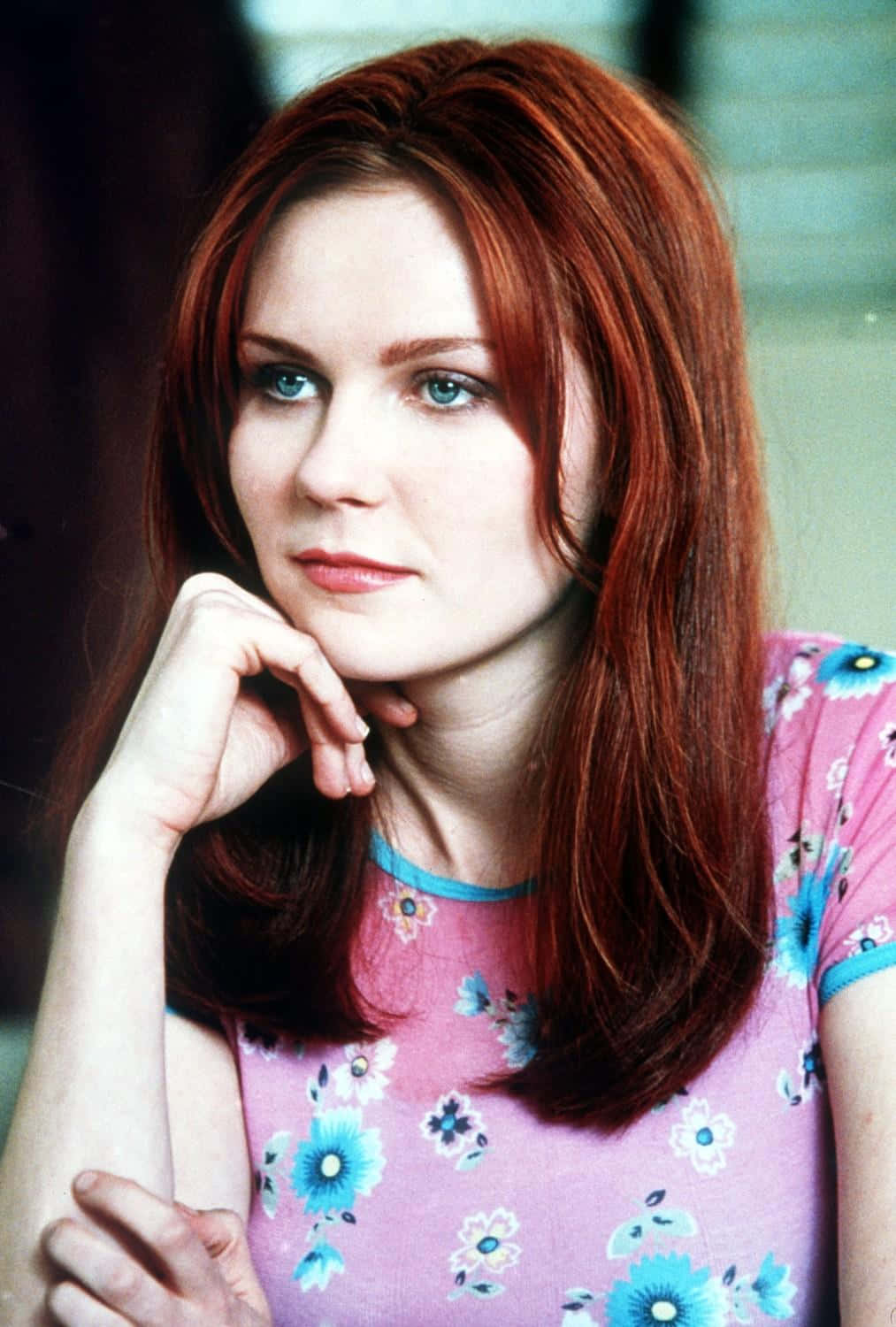 Mary Jane, vibrant red hair, blue eyes, HD Phone Wallpaper