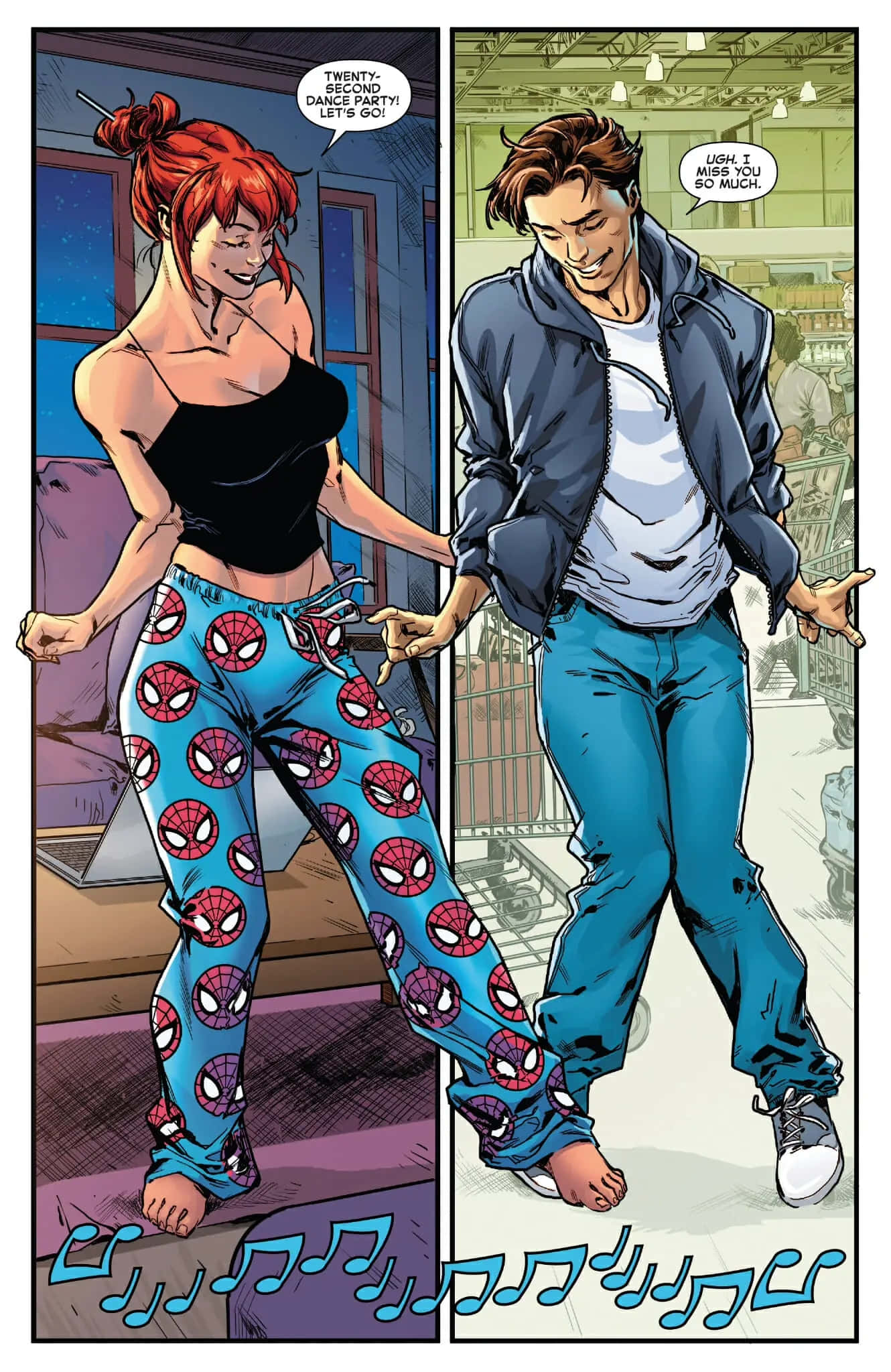 Mary Jane, pajamas, casual clothes, Full HD Phone Wallpaper