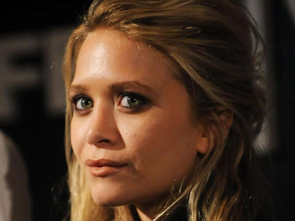 Mary Kate Olsen, blonde hair, green eyes, SD Desktop Wallpaper
