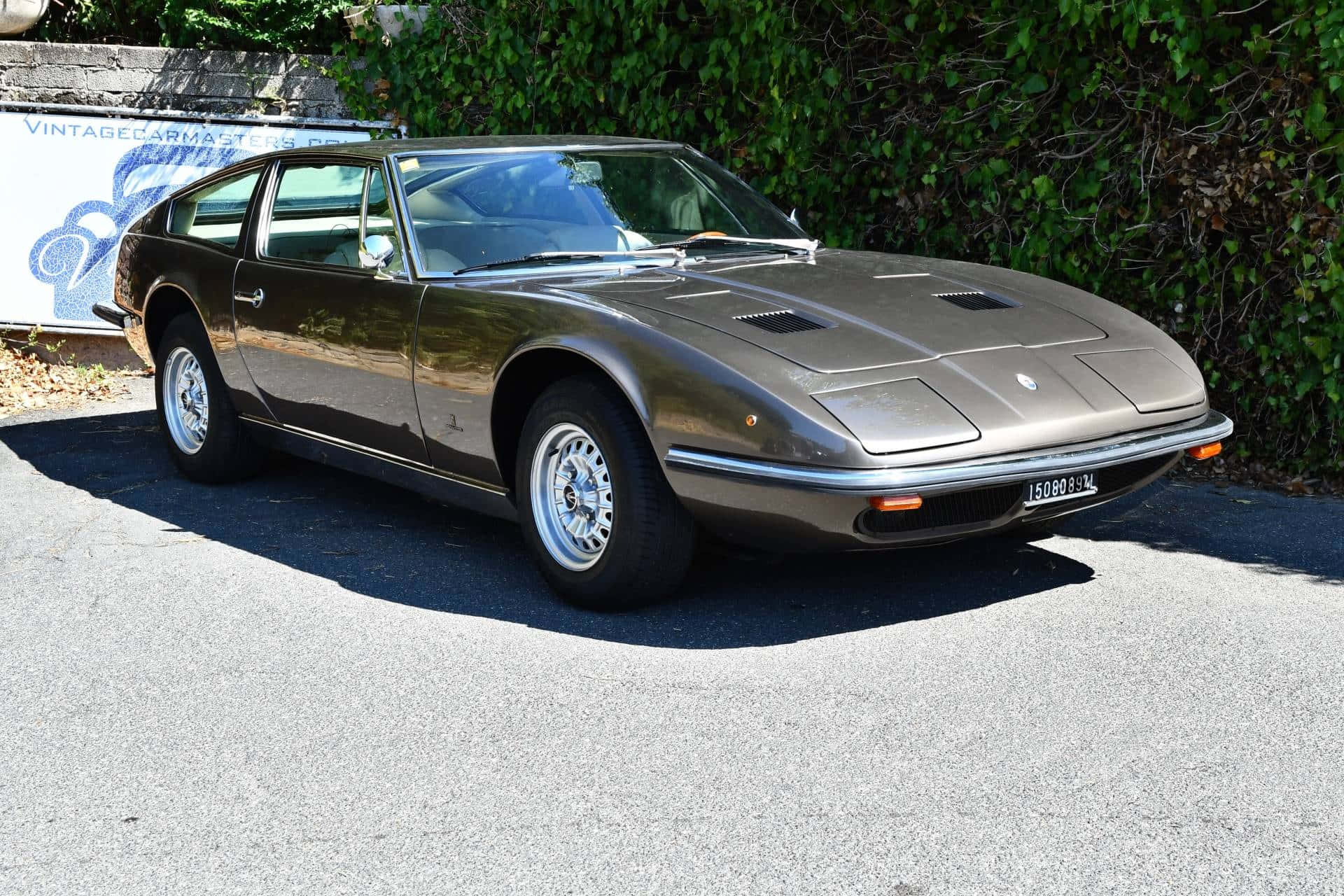 Maserati Indy, bronze, chrome accents, Full HD Desktop Wallpaper