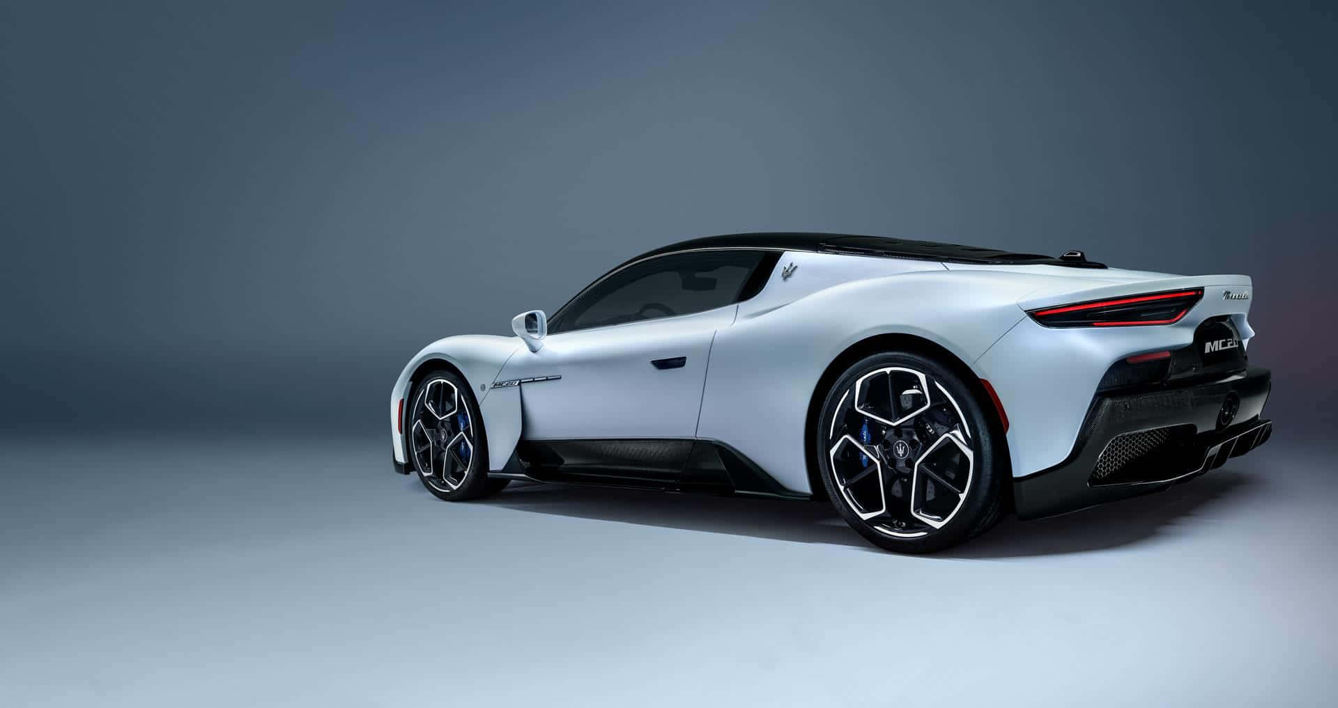 Maserati MC20, silver, black accents, Full HD Desktop Wallpaper