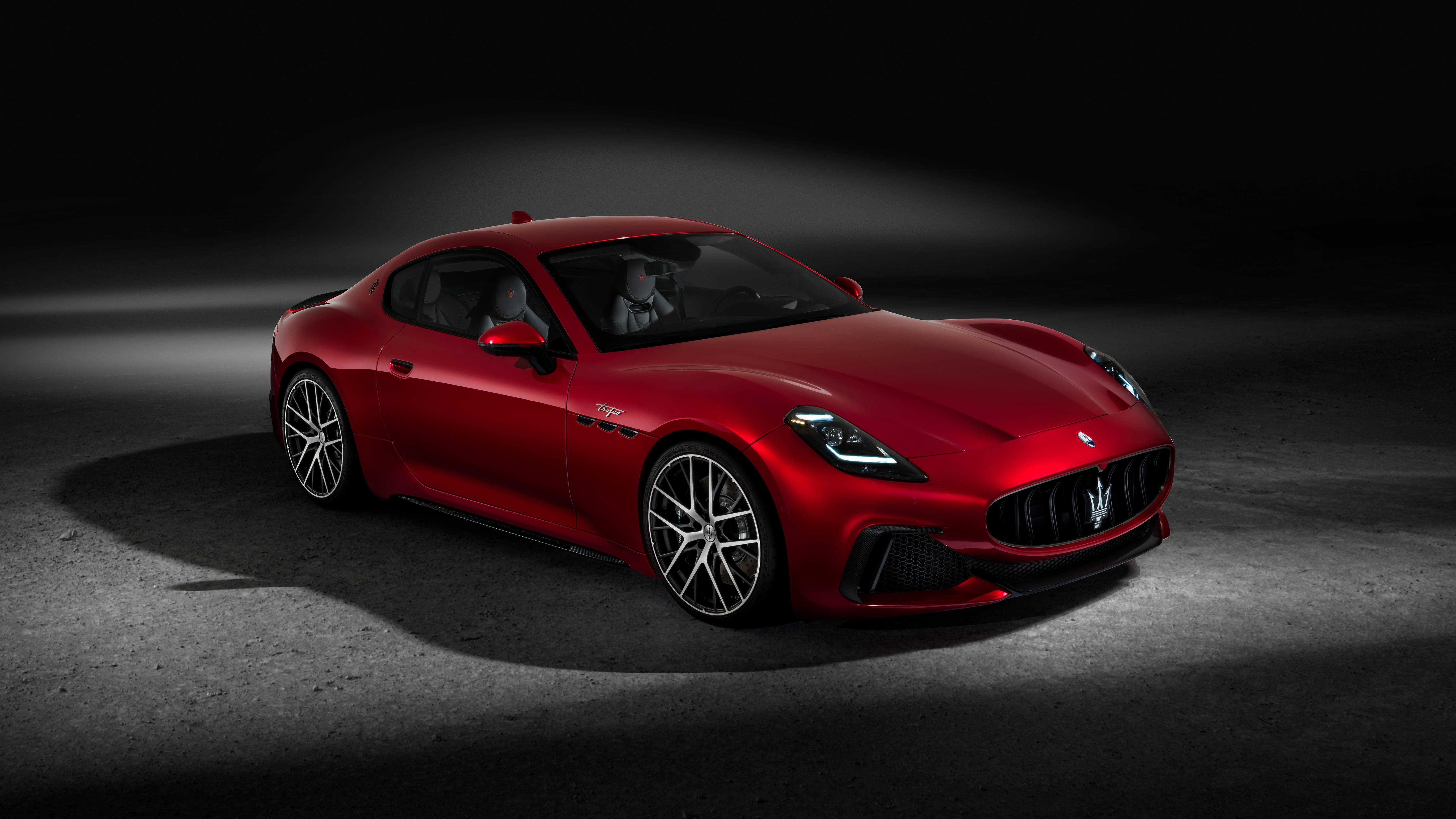 Maserati, red, sports car, 5K Desktop Wallpaper