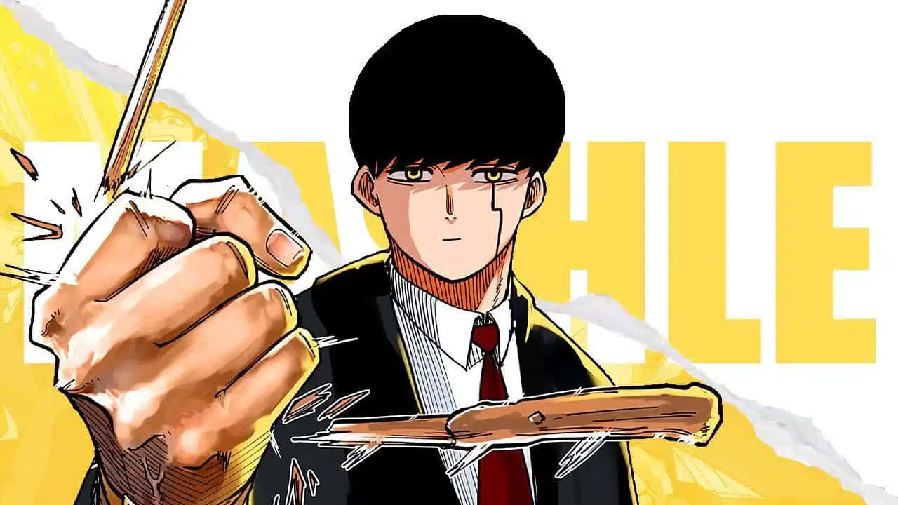 Mashle Magic And Muscles, manga cover, anime boy, HD Desktop Wallpaper