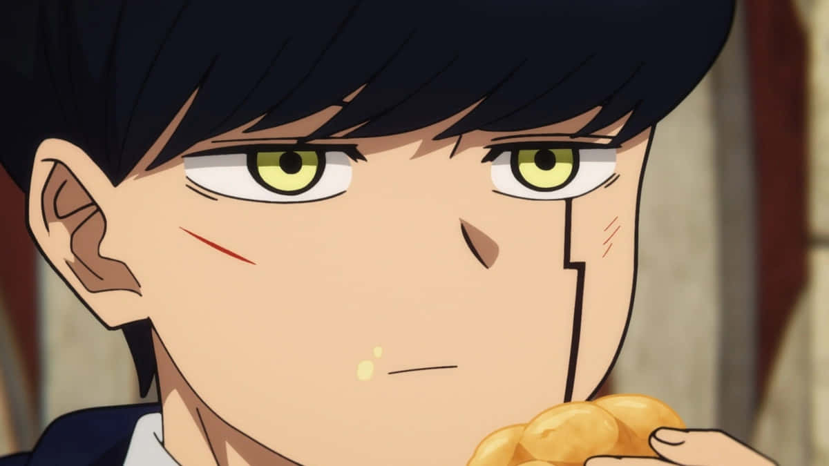 Mashle, main character, green eyes, SD Desktop Wallpaper