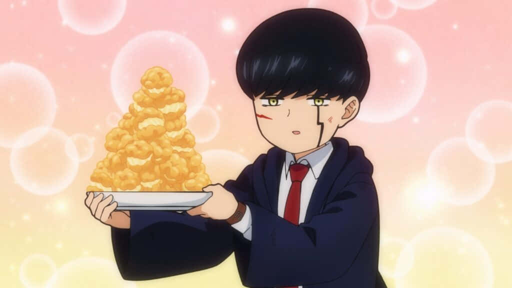 Mashle, character, school uniform, SD Desktop Wallpaper