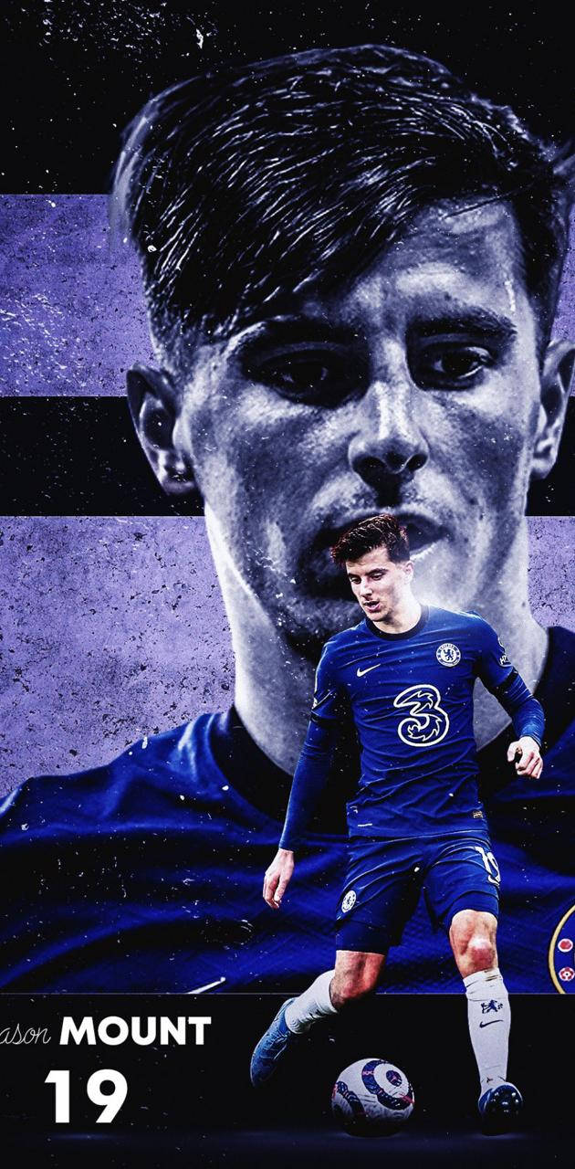 Mason Mount, number 19, blue Chelsea jersey, HD Phone Wallpaper