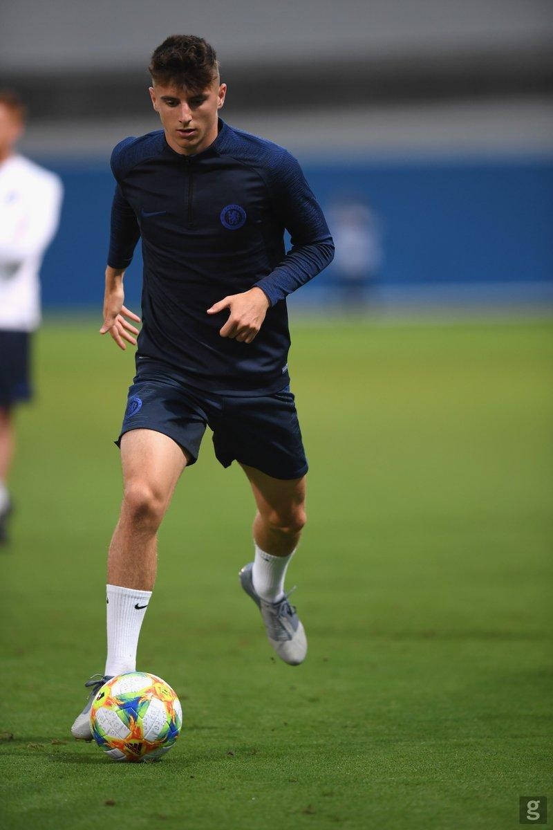Mason Mount, dark blue, colorful ball, SD Phone Wallpaper