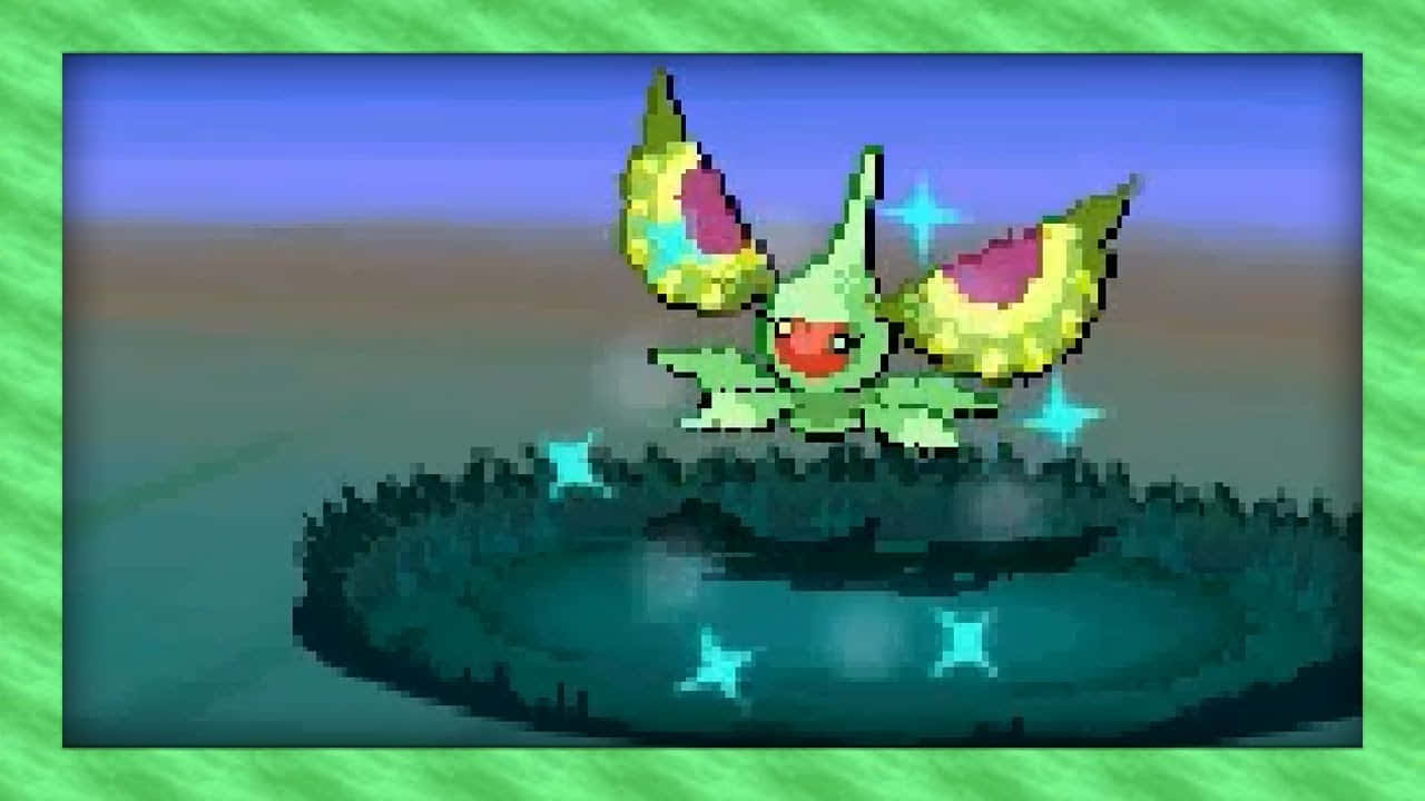 Masquerain, green, leaf-like wings, HD Desktop Wallpaper