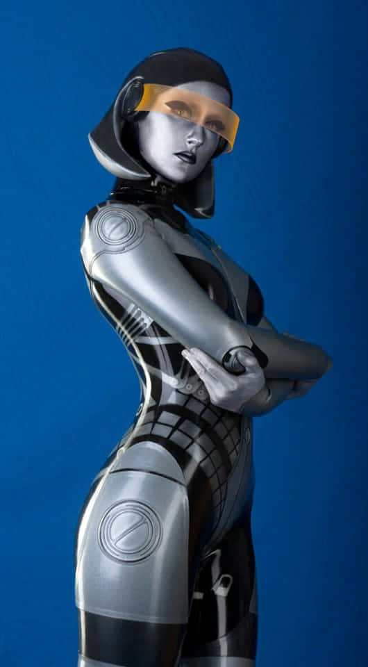 Mass Effect Edi, EDI, futuristic female android, SD Phone Wallpaper