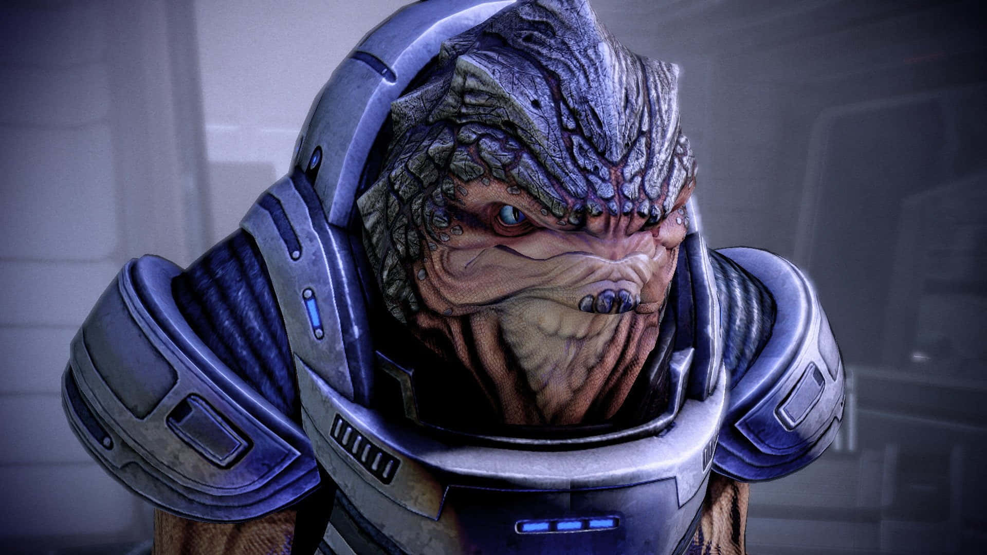 Mass Effect, Grunt, futuristic armor, Full HD Desktop Wallpaper