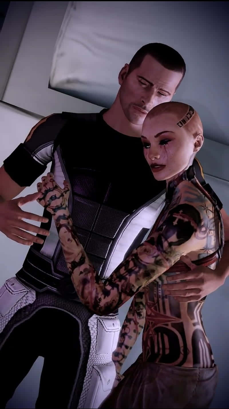 Mass Effect Jack, tattooed woman, futuristic outfit, HD Phone Wallpaper