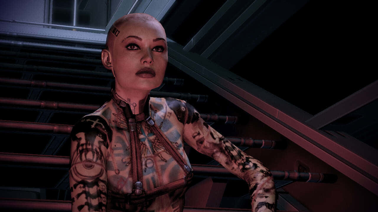 Jack, Mass Effect, biotic powers, HD Desktop Wallpaper