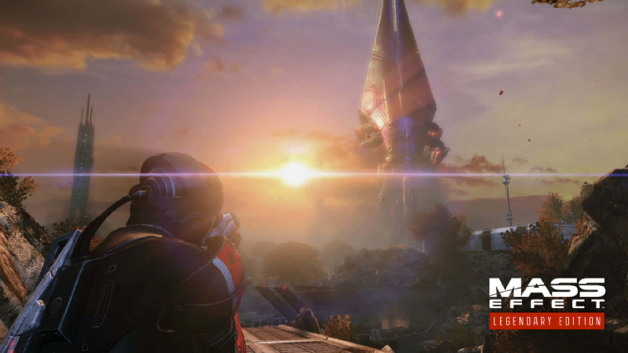 Mass Effect Legendary Edition, soldier, futuristic armor, Full HD Desktop Wallpaper
