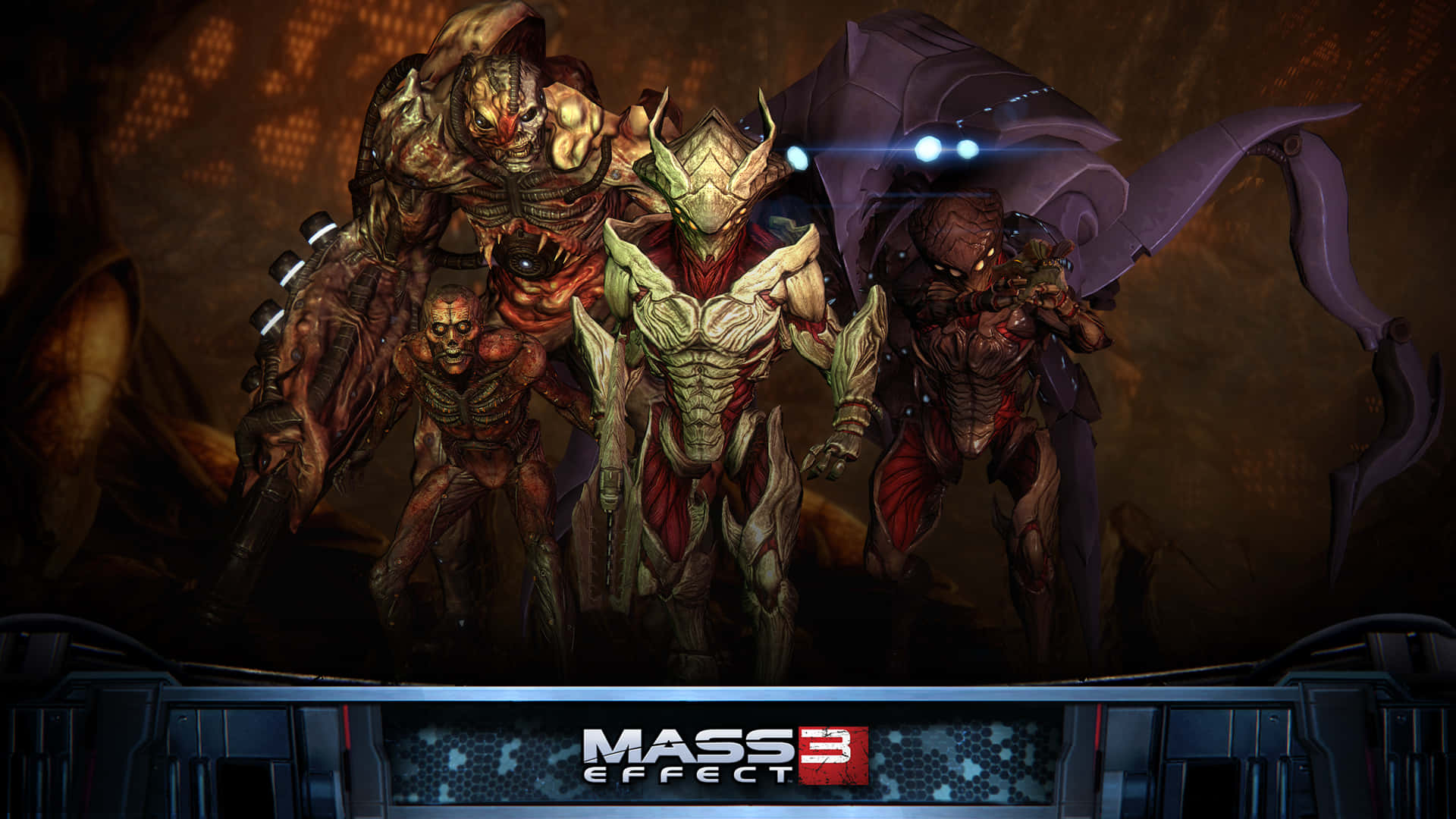 Mass Effect Multiplayer, Mass Effect 3, glowing blue eyes, Full HD Desktop Wallpaper