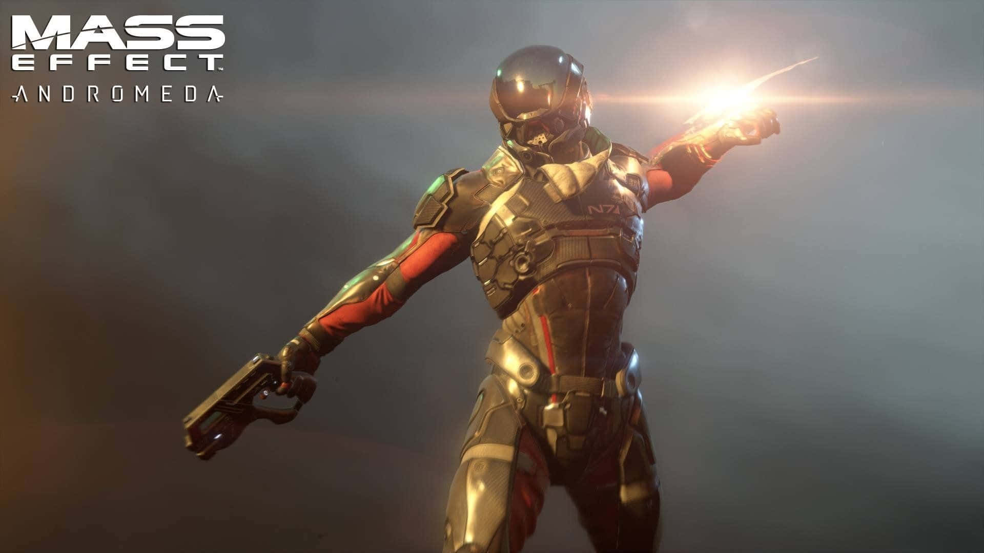 Mass Effect Trilogy, futuristic soldier, metallic armor, Full HD Desktop Wallpaper