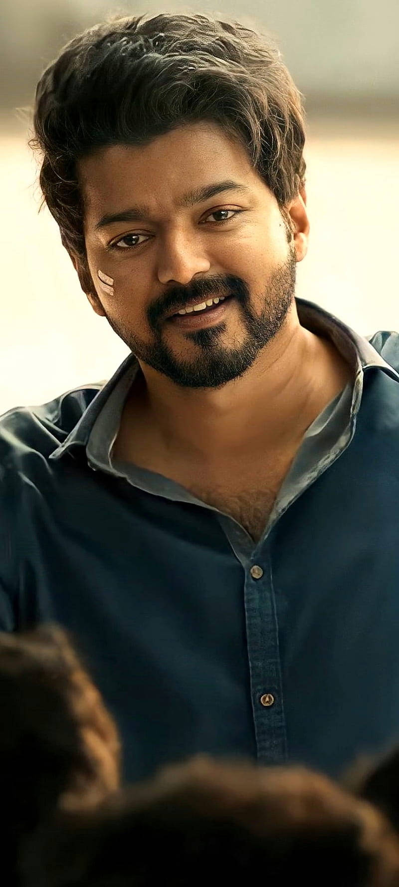 Master Vijay, face bandage, beard, HD Phone Wallpaper