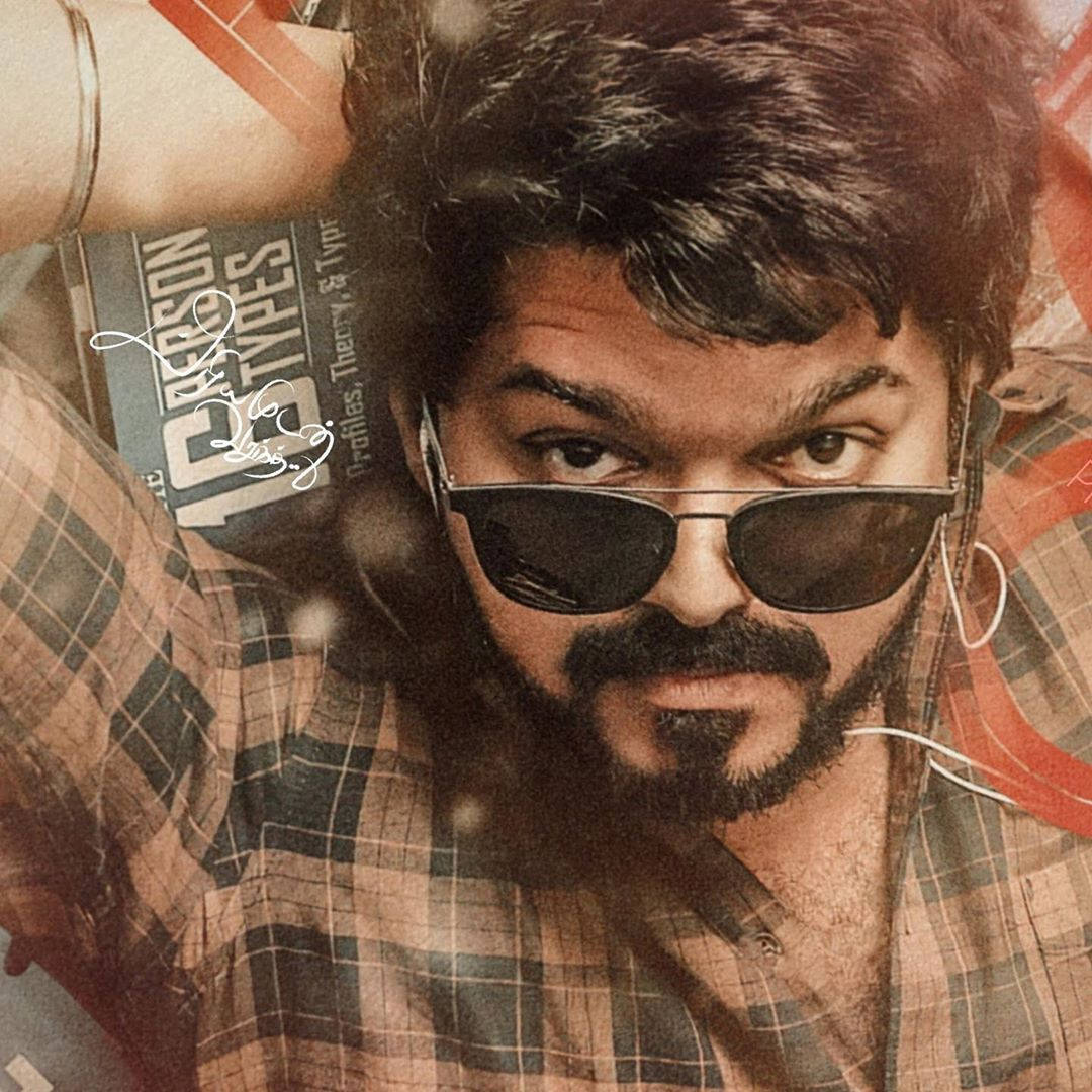 Master Vijay, 4K, plaid shirt, SD Desktop Wallpaper
