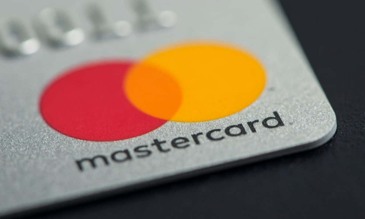 Mastercard, silver, red and yellow overlapping circles, SD Desktop Wallpaper