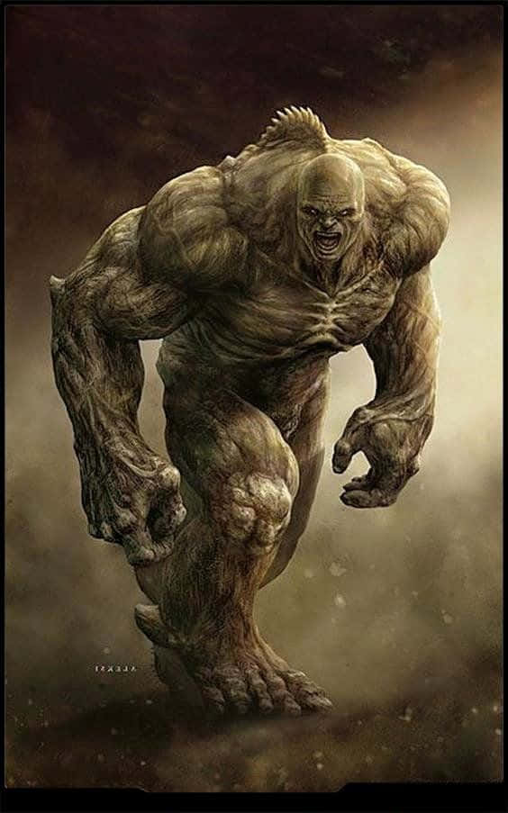 Masters of Evil, greenish skin, sharp claws, SD Phone Wallpaper
