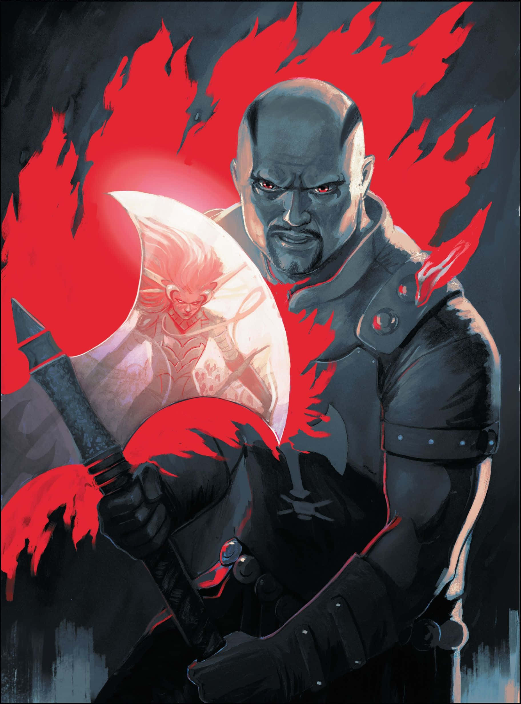 Masters of Evil, bald warrior, dark armor, Full HD Phone Wallpaper