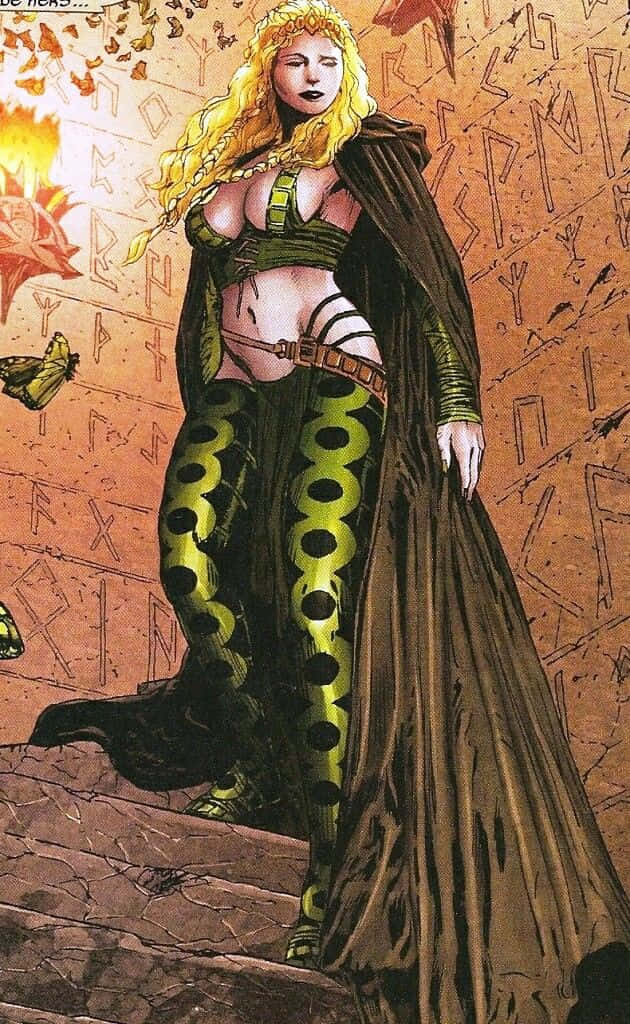 Masters Of Evil, green and black armor, stone steps, SD Phone Wallpaper