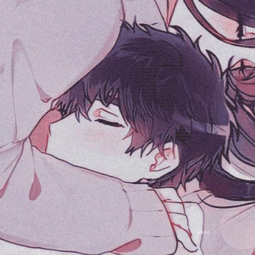 anime boy, dark hair, sleeps peacefully, SD Desktop Wallpaper