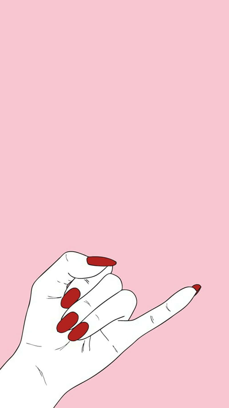 pinky finger, cute matching best friend, peace sign, HD Phone Wallpaper