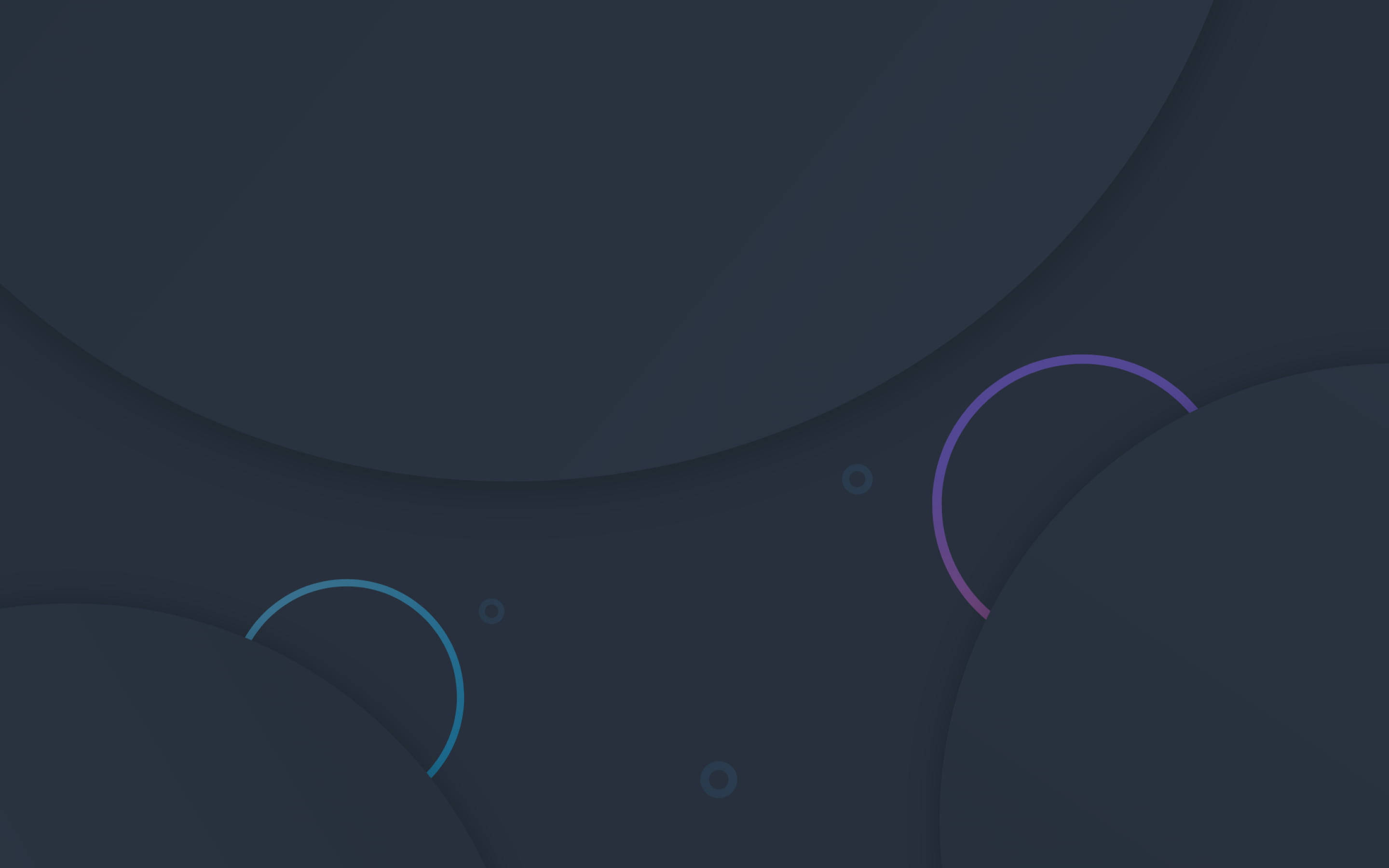 gray circles, material design, dark abstract background, 2K Desktop Wallpaper
