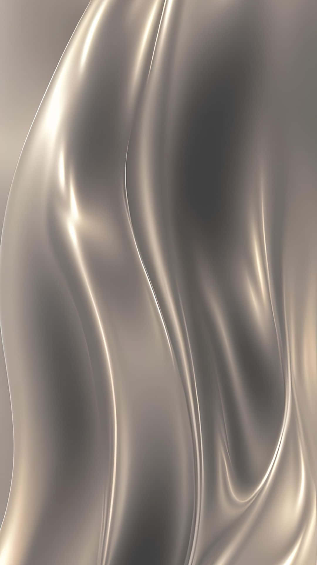 titanium metal surface texture, metallic silver, soft curves, Full HD Phone Wallpaper