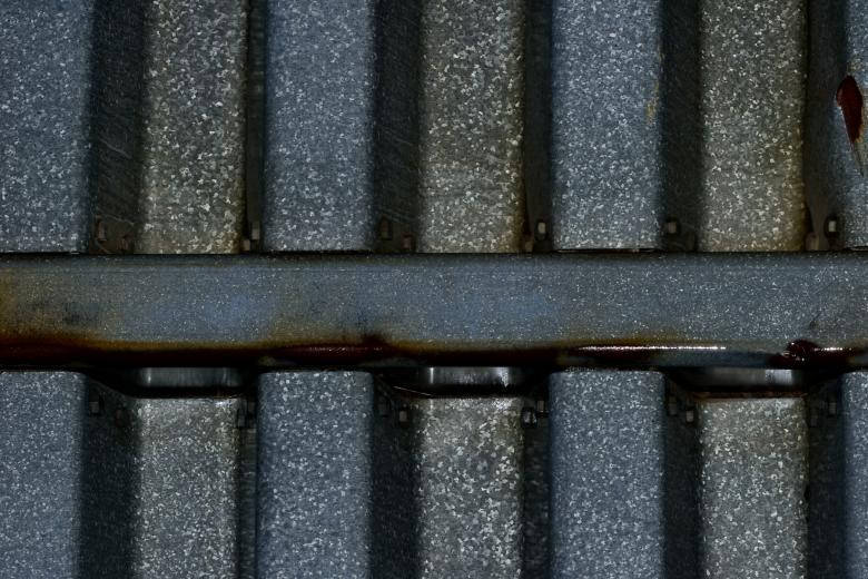 car floor, metal grating, rust stains, SD Desktop Wallpaper