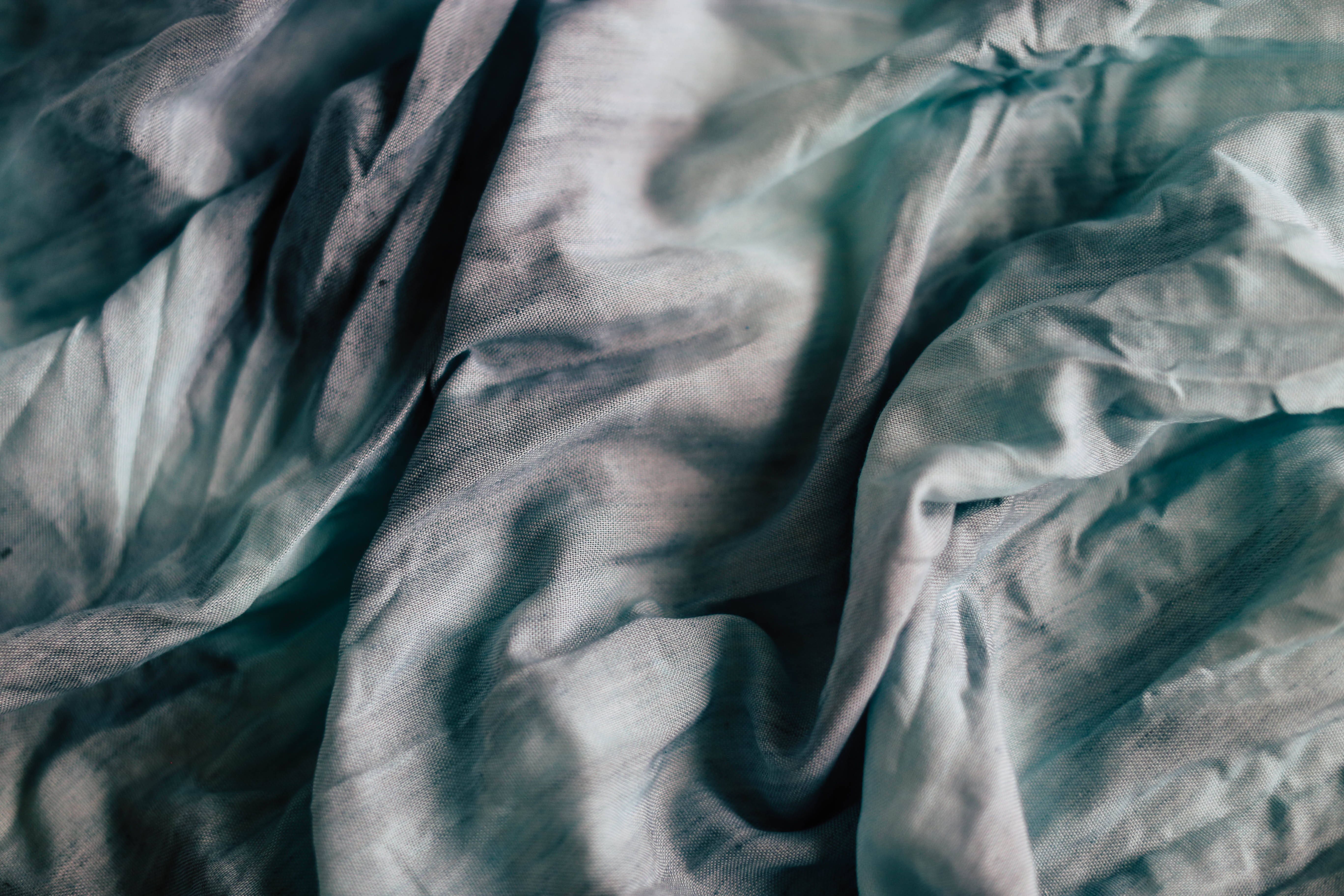 gray cloth material, muted teal, gray tones, 5K Desktop Wallpaper
