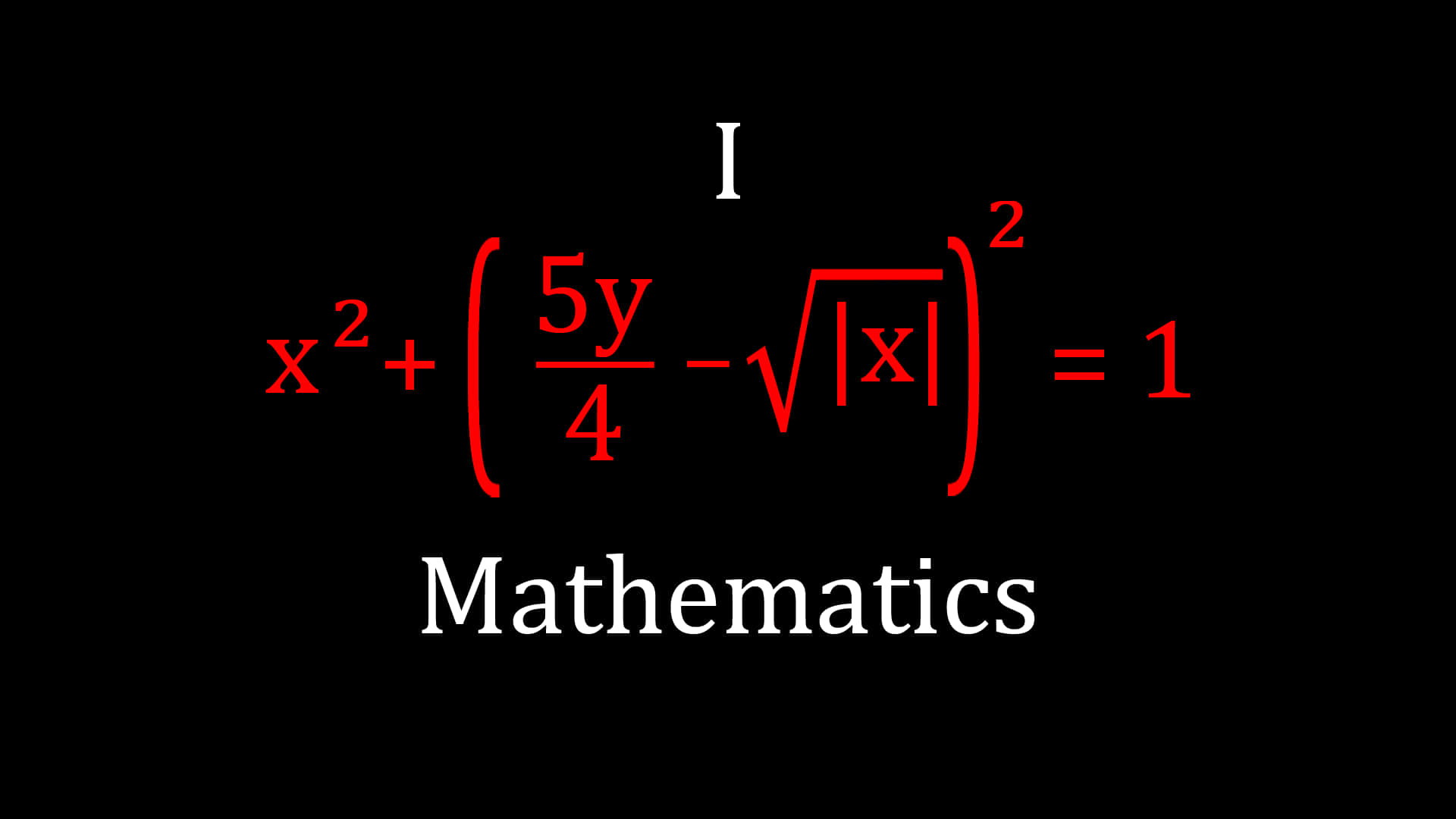 integral math formula, red mathematical equation, black background, Full HD Desktop Wallpaper