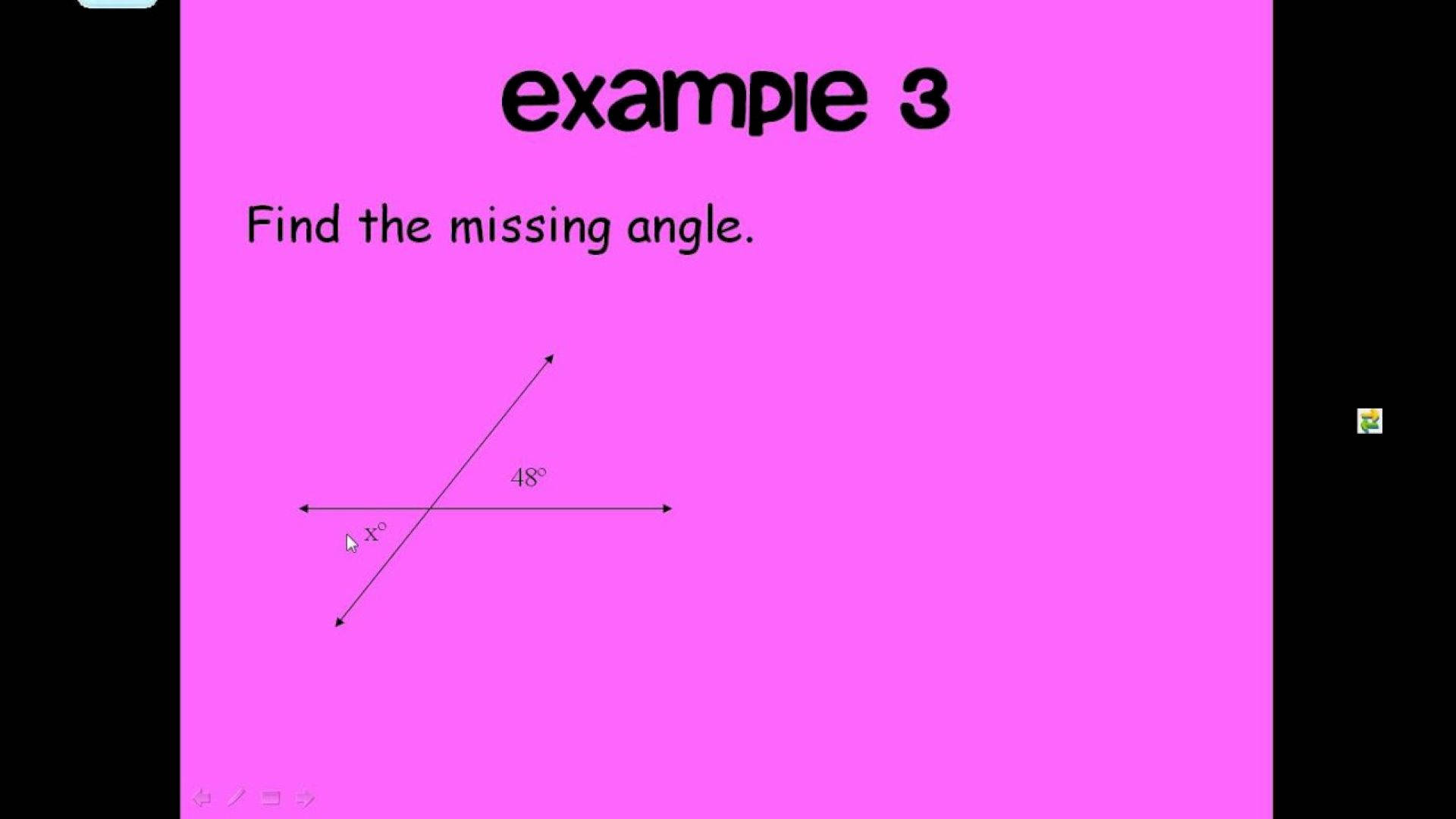 bright pink background, math problem, missing angle, Full HD Desktop Wallpaper