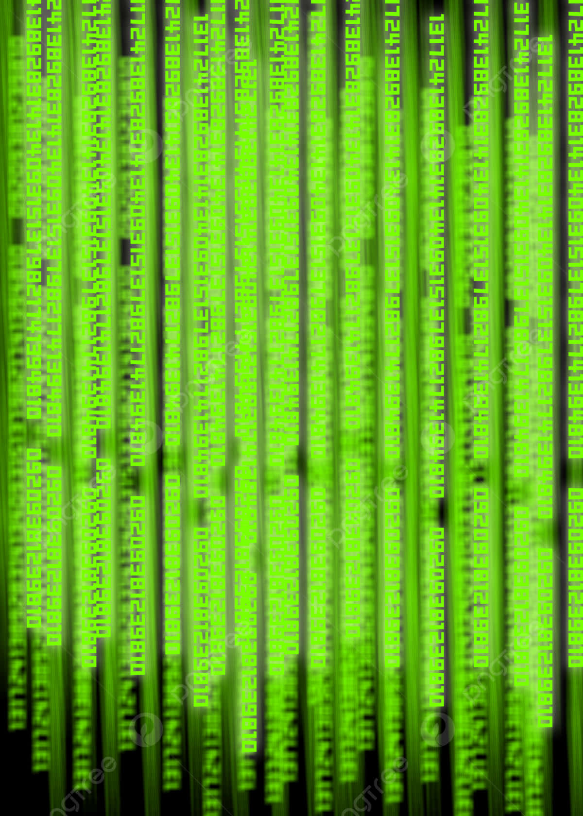 Matrix Code, vivid green digital code, black background, HD Phone Wallpaper