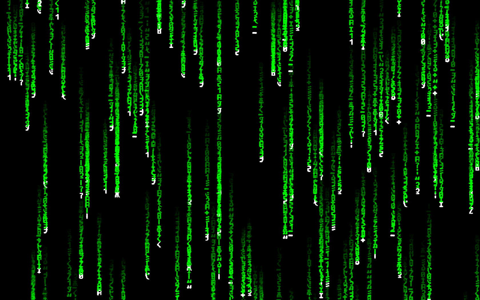 Matrix Code, green digital code, black background, HD Desktop Wallpaper