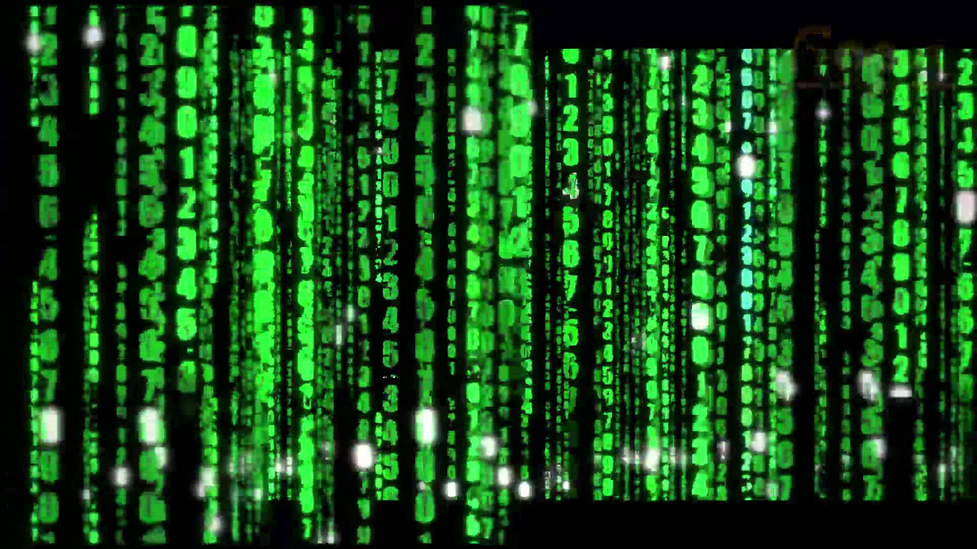 Matrix, neon green, digital code, Full HD Desktop Wallpaper