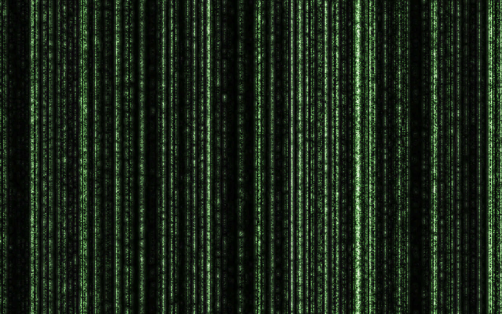 Matrix, glowing green digital code, black void, HD Desktop Wallpaper