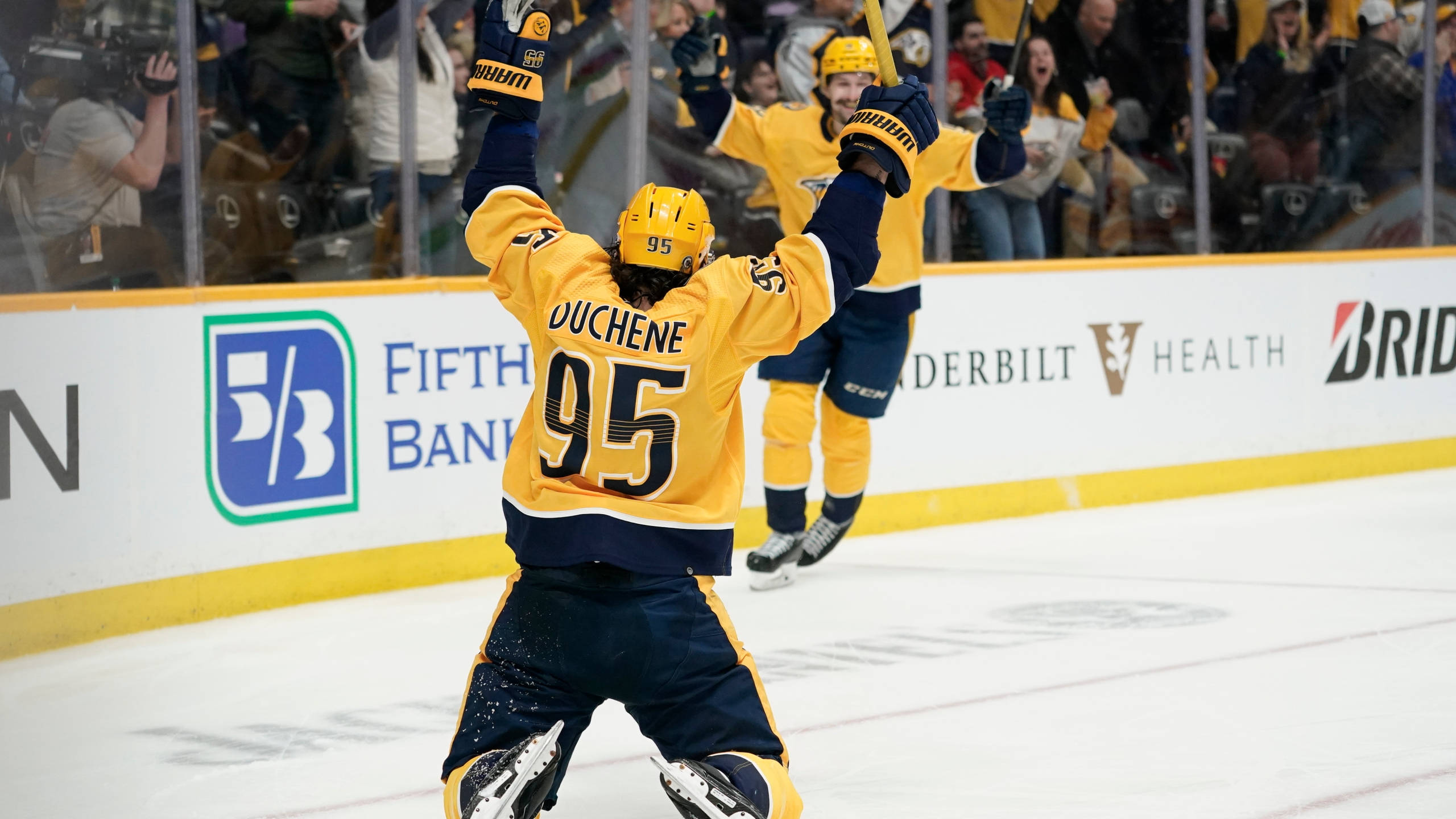 Matt Duchene, yellow jersey, number 95, 2K Desktop Wallpaper