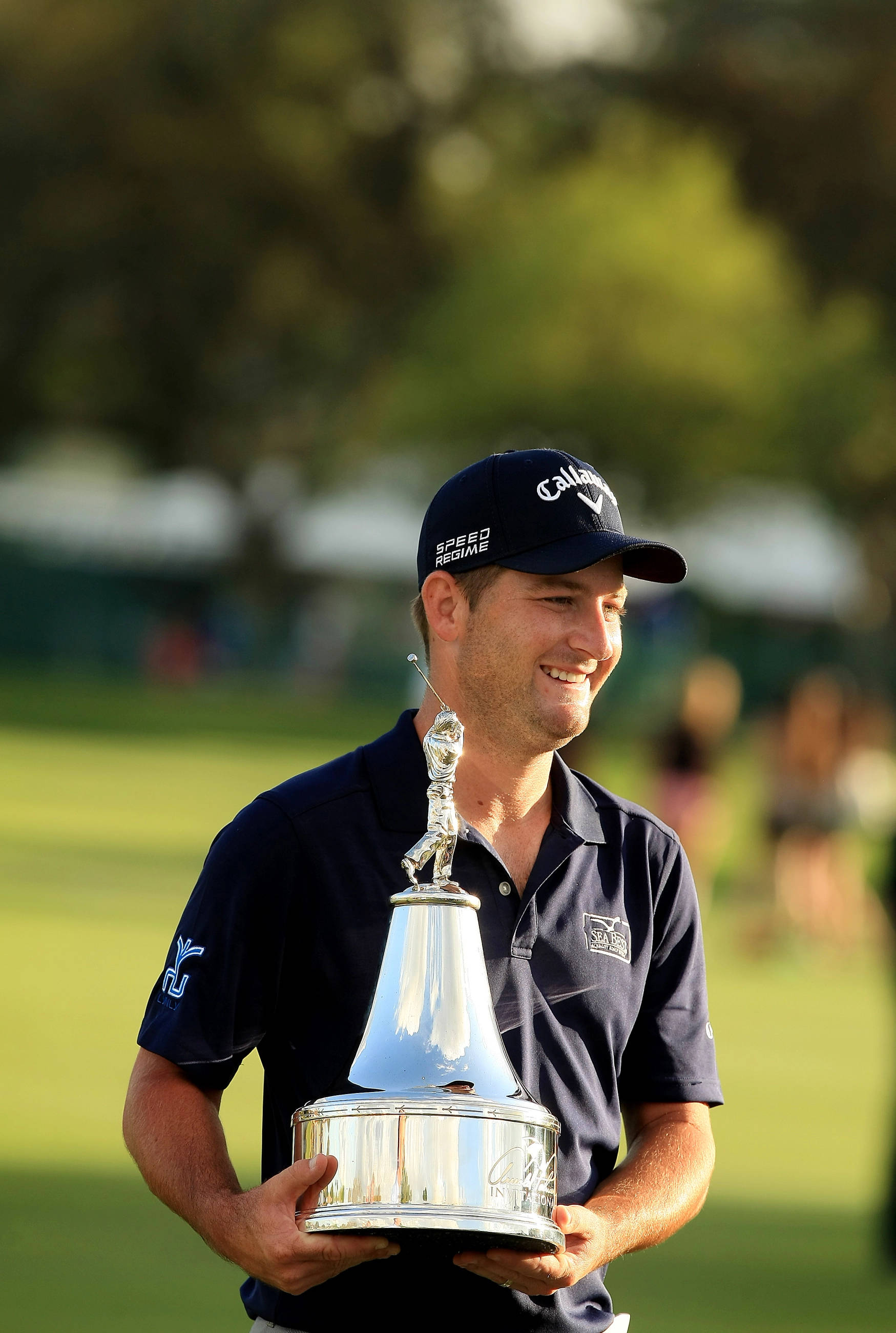 Matt Every, navy polo, cap, 2K Phone Wallpaper