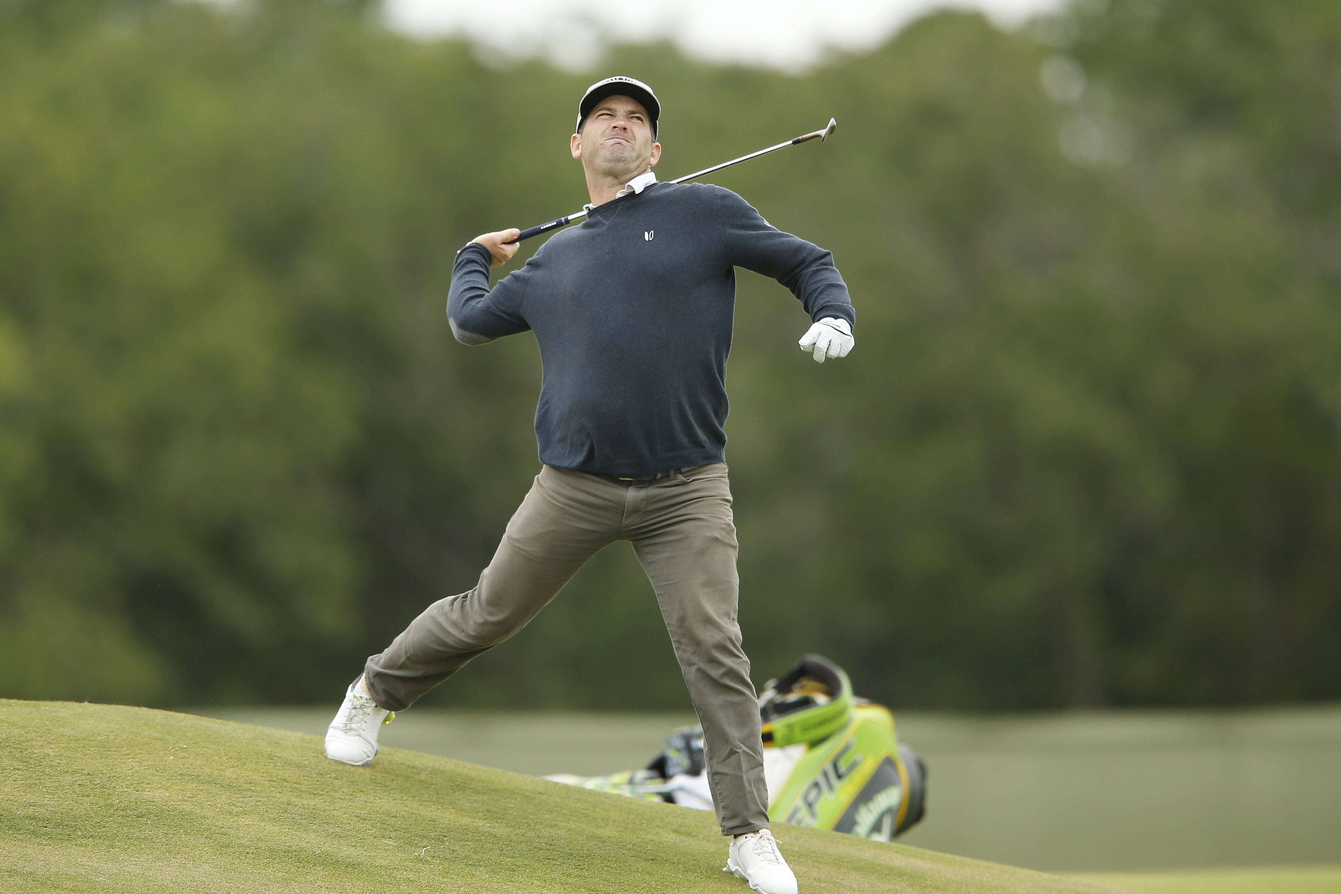 Matt Every, golfer, mid-swing, 4K Desktop Wallpaper