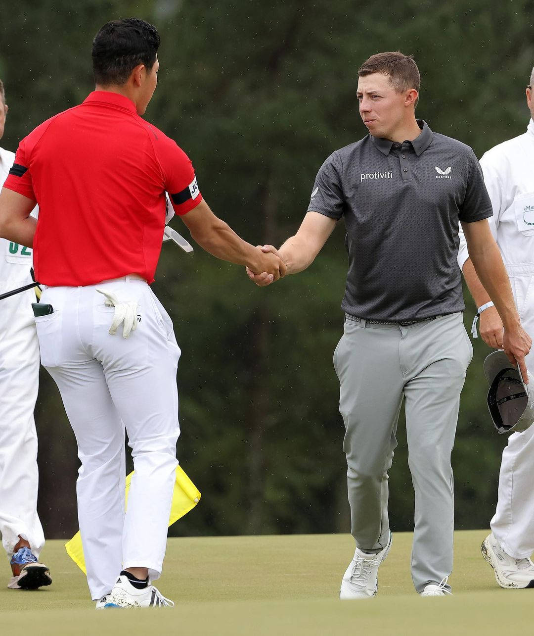 Matt Fitzpatrick, golfers, green, HD Phone Wallpaper