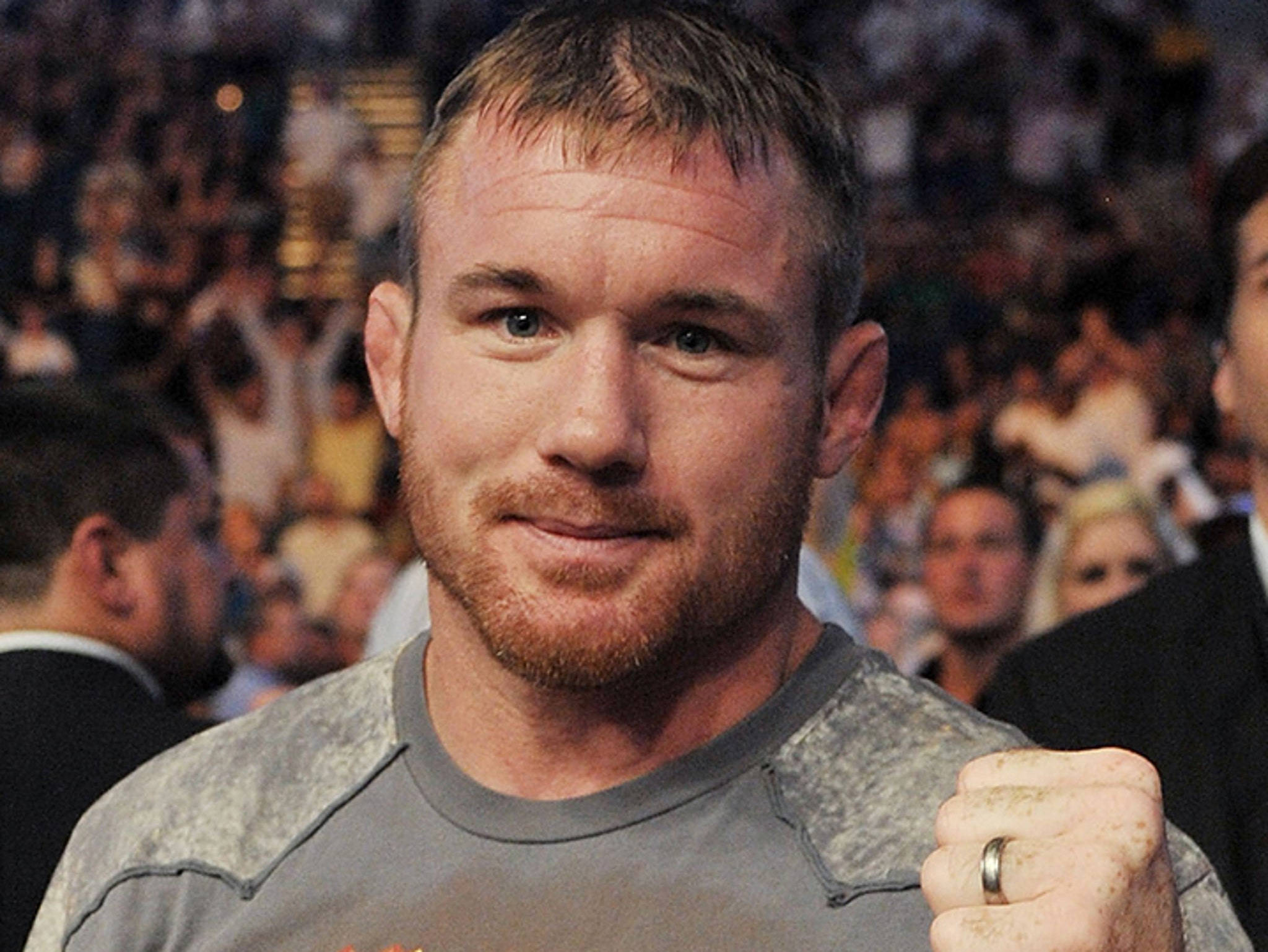 Matt Hughes, clenched fist, focused gaze, Full HD Desktop Wallpaper