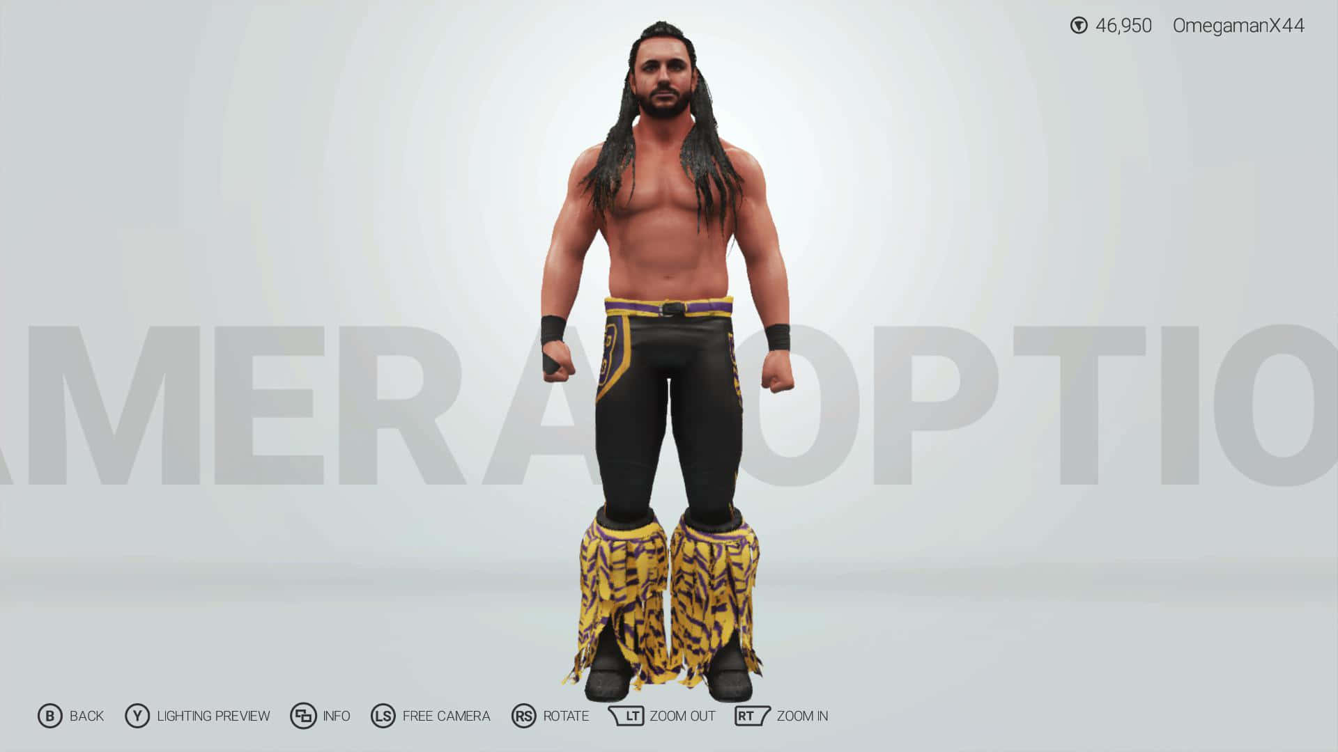 Matt Jackson, American Professional Wrestler, black and gold tights, Full HD Desktop Wallpaper